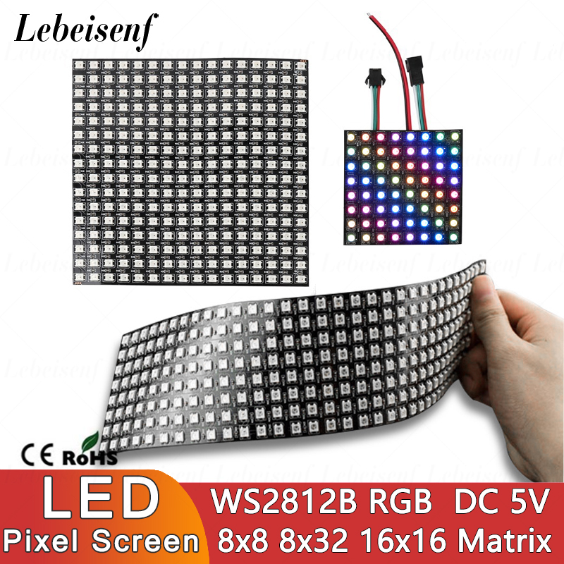 Pixel Art Led Panel - Tela de Pixels Digitais LED WS2812B