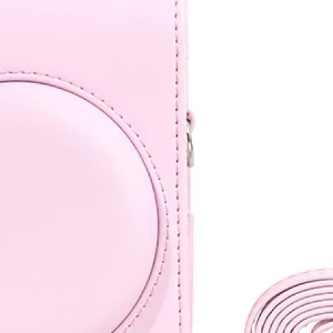 Camera Strap Leather - Capa Protetora para Câmera Instax Mini