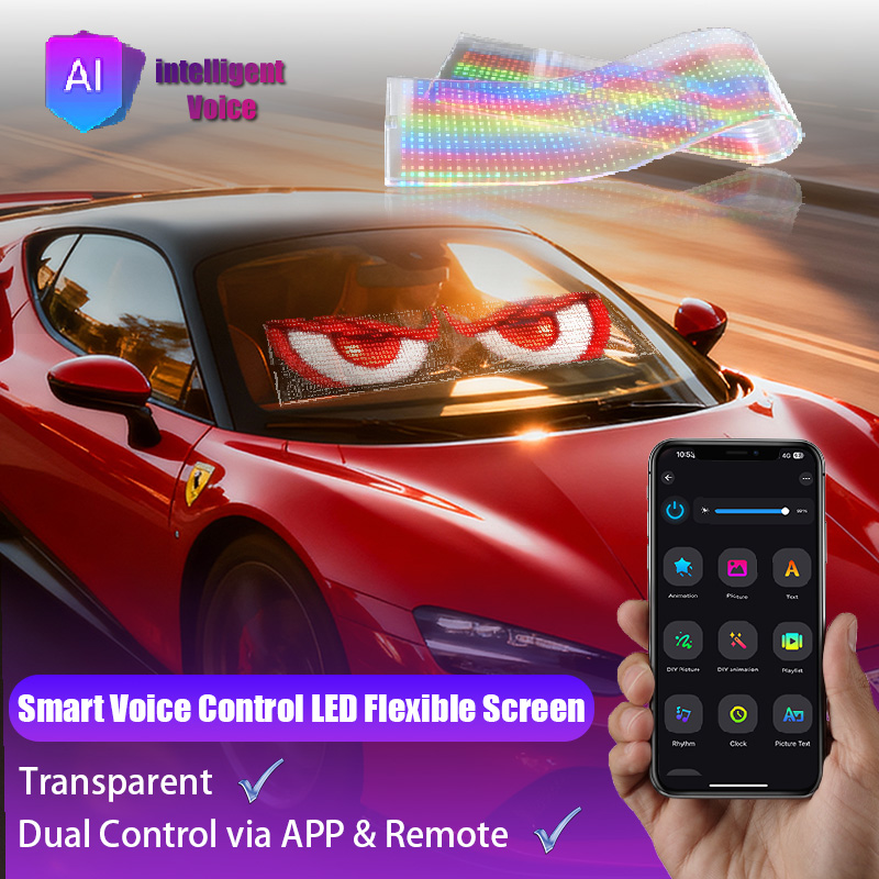 Pixel Art Led Panel - Painel de Pixel Matricial Totalmente Transparente