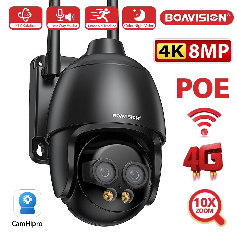 Photography With Ai - Hd 8mp wifi/4g cartão sim/poe câmera
