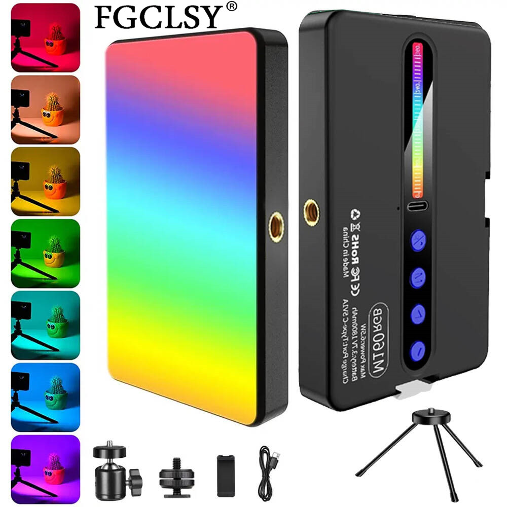 Photography Umbrella Lights - Luz led rgb para câmera, kit