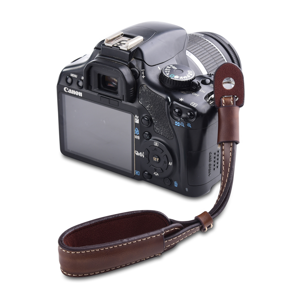 Correia de pulso de couro para - Camera Strap Leather avaliação e preço