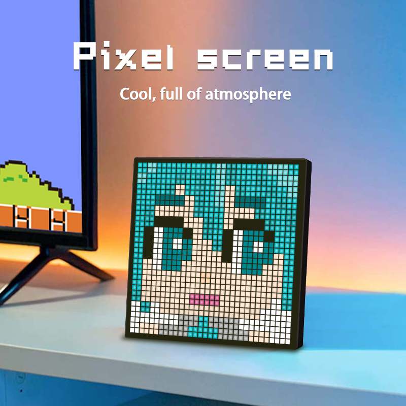 Painel de Matriz LED RGB com D - Pixel Art Led Panel avaliação e preço