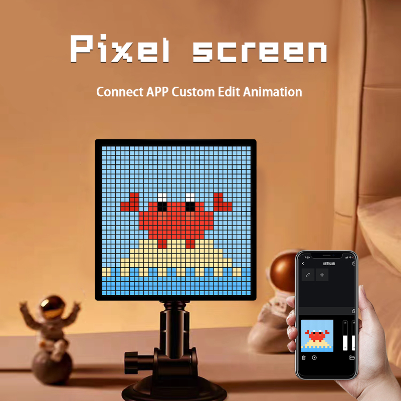 Painel de Matriz LED RGB com D - Pixel Art Led Panel avaliação e preço