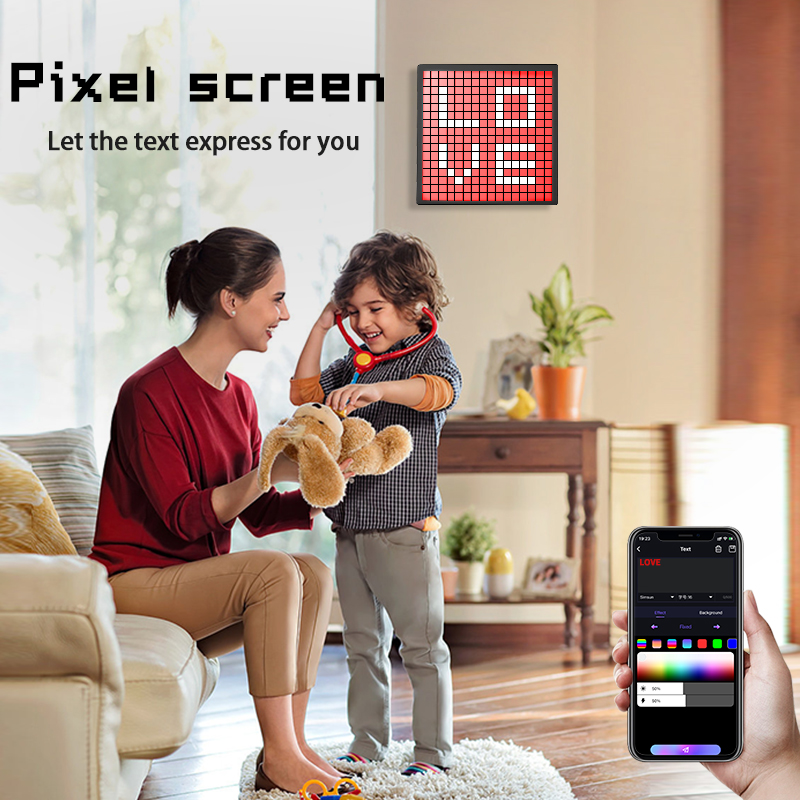 Painel de Exibição de Pixels L - Pixel Art Led Panel avaliação e preço