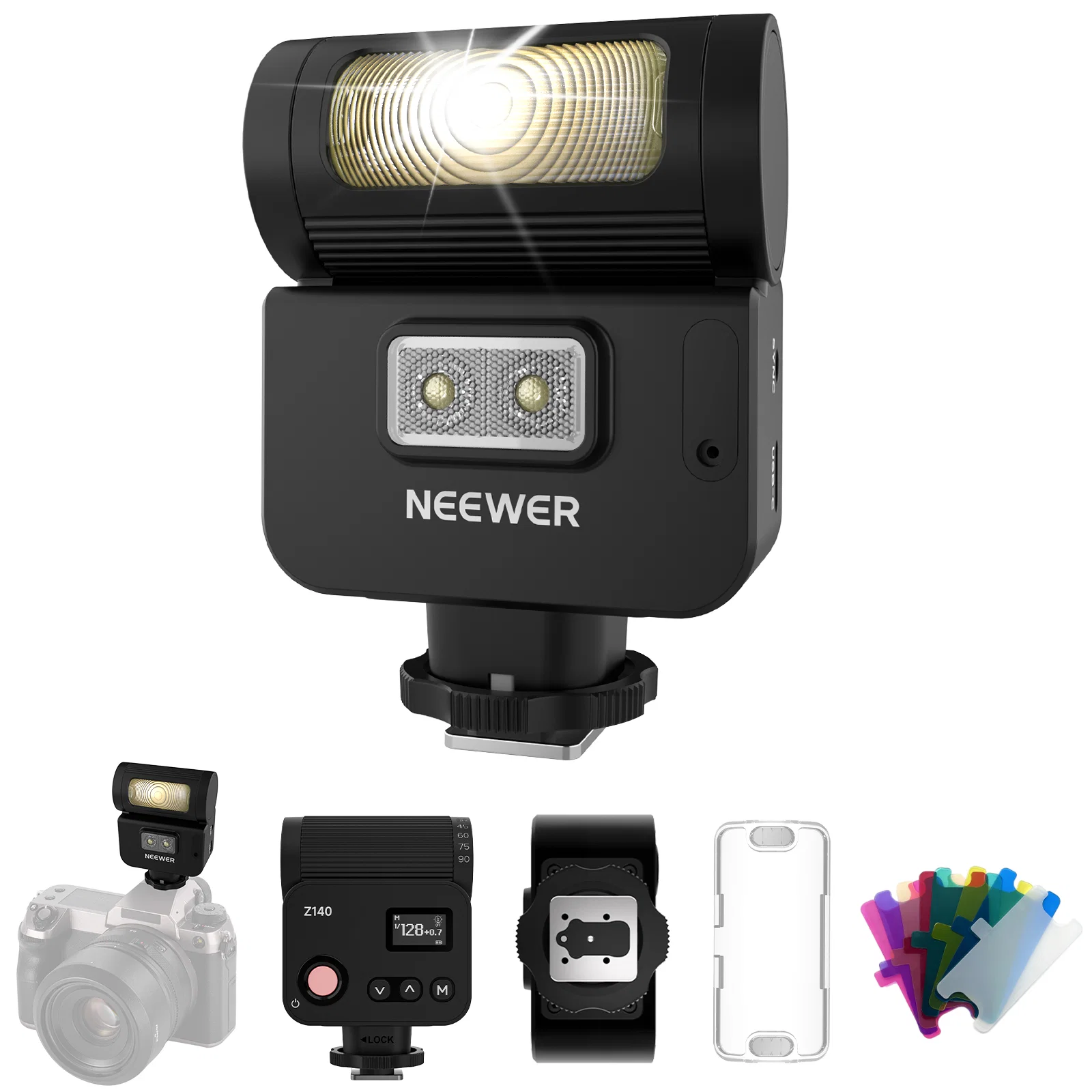 NEEWER Z140 16Ws Flash Compact - Speedlite Flash External avaliação e preço