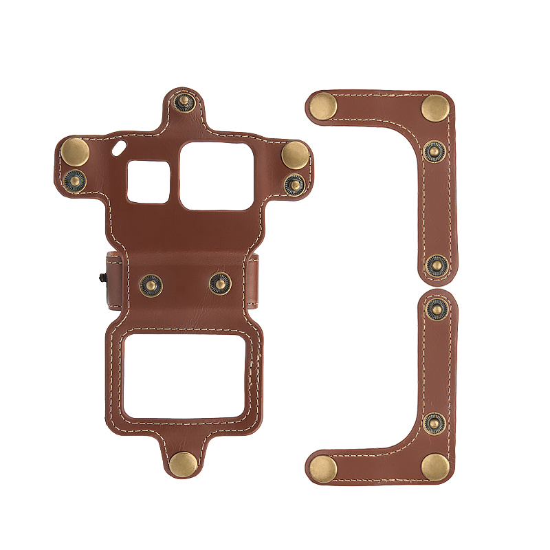 Estojo de couro para gopro her - Camera Strap Leather avaliação e preço